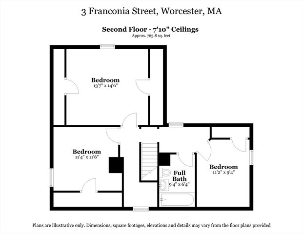 3 Franconia St, Worcester, MA 01602