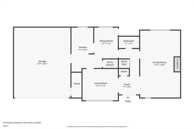 2710 Margaret Mitchell NW Drive, Atlanta, GA 30327