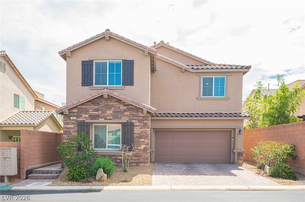 7693 Gallego Plains Drive, Las Vegas, NV 89113 — exterior