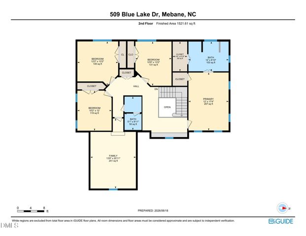 509 Blue Lake Drive, Mebane, NC 27302