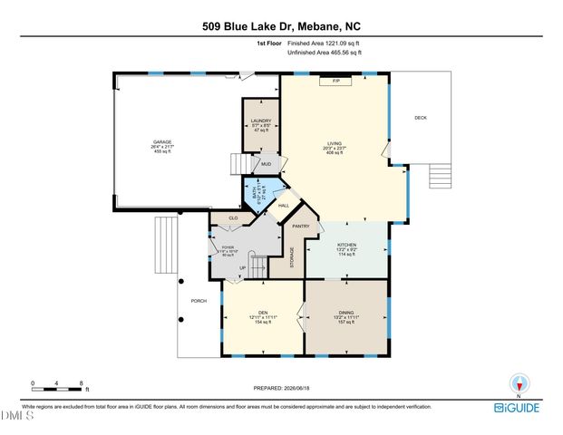 509 Blue Lake Drive, Mebane, NC 27302