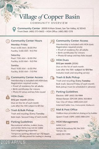 3362 E SILVERBELL Road, San Tan Valley, AZ 85143