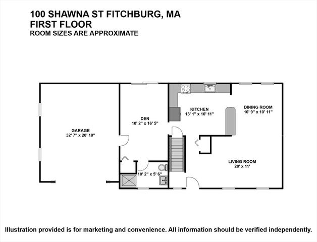 100 Shawna St, Fitchburg, MA 01420
