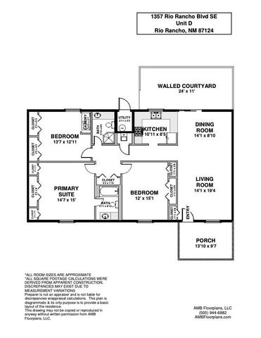 1357 Rio Rancho Boulevard SE APT D, Rio Rancho, NM 87124
