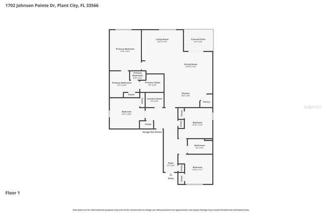 1702 JOHNSON POINTE DRIVE, Plant City, FL 33566