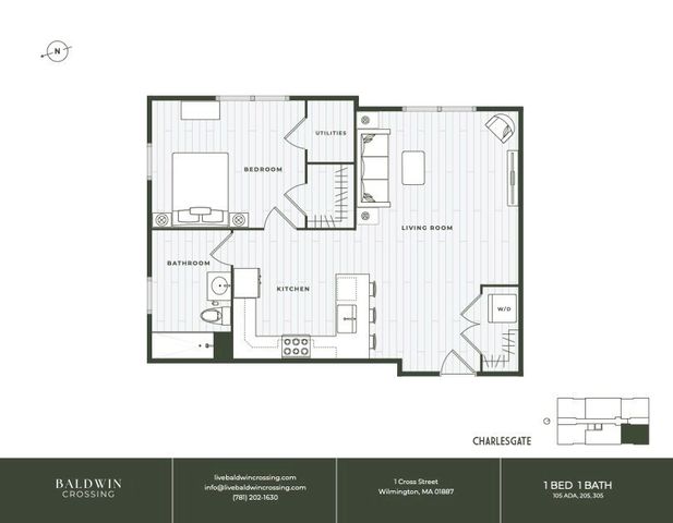 7 Cross St 205U, Wilmington, MA 01887