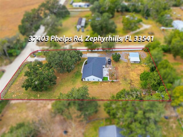 37403 PHELPS ROAD, Zephyrhills, FL 33541