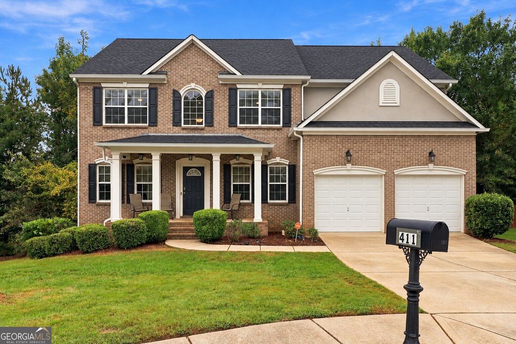 411 Azure Court, Stockbridge, GA 30281 — exterior