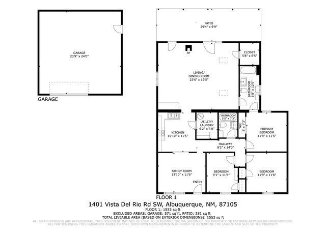 1401 Vista Del Rio Road SW, Albuquerque, NM 87105