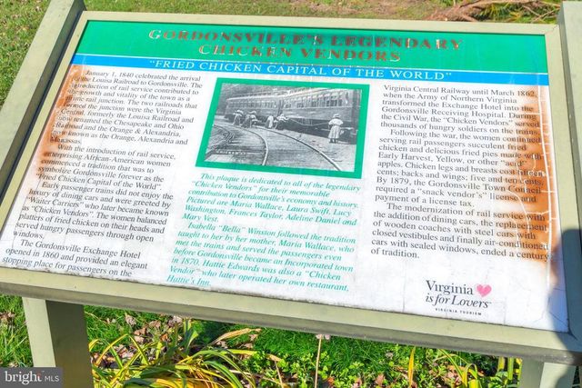 320 EAST ST, Gordonsville, VA 22942