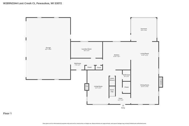 W289N3344 Lost Creek COURT, Pewaukee, WI 53072