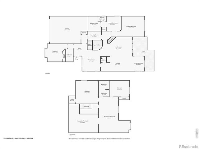 12139 Clay Street, Westminster, CO 80234
