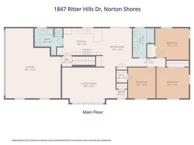 1847 Ritter Hills Drive, Norton Shores, MI 49441