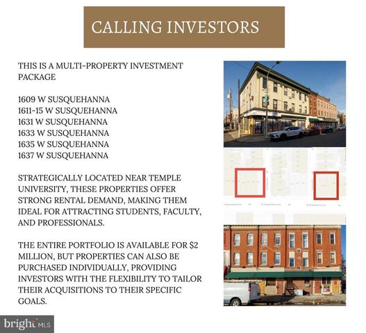 1637 W SUSQUEHANNA AVE, Philadelphia, PA 19121