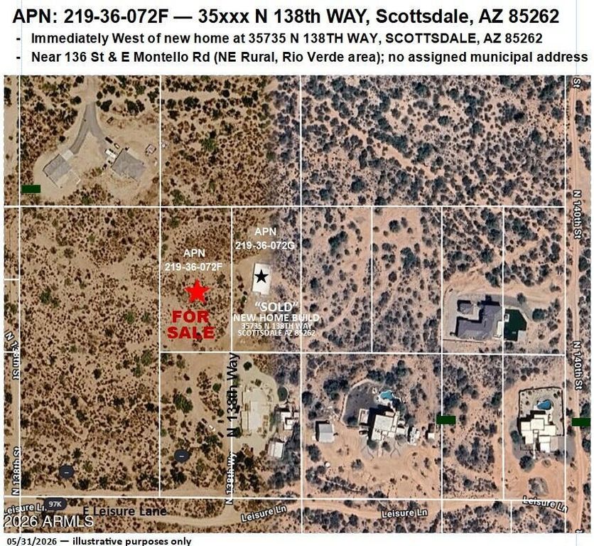 35___ N 138th Way APN 219-36-072F, Scottsdale, AZ 85262 — photo 5