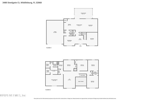 3480 STEELGATE Court, Middleburg, FL 32068