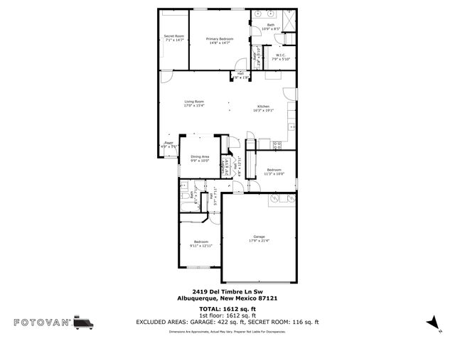 2419 Del Timbre Lane SW, Albuquerque, NM 87121