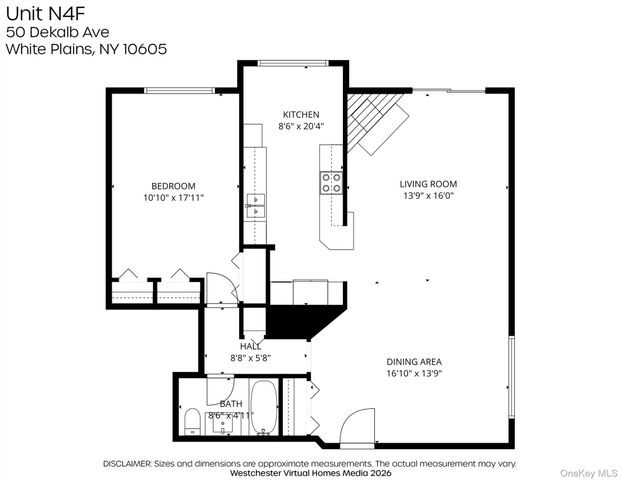 50 Dekalb Avenue N4F, White Plains, NY 10605