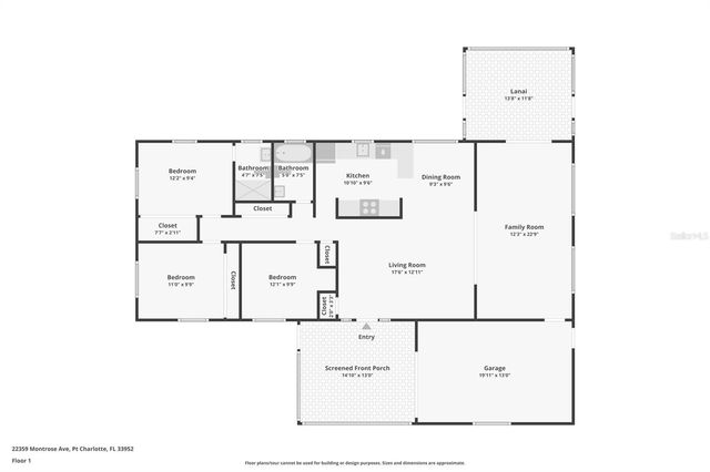 22359 MONTROSE AVENUE, Port Charlotte, FL 33952