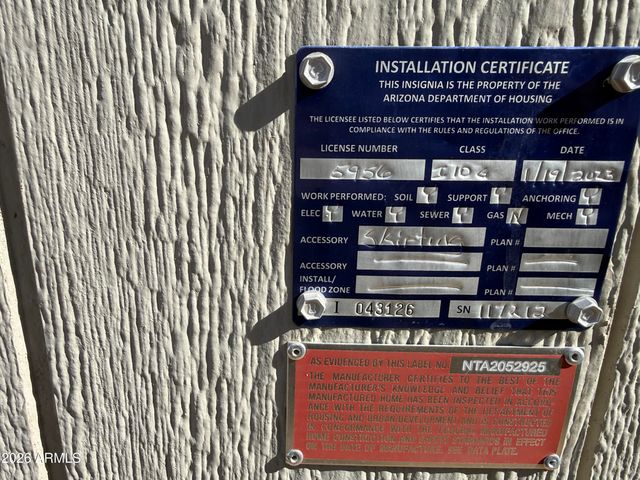 694 S DESERT VIEW Drive, Apache Junction, AZ 85120