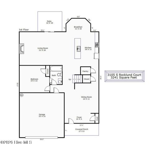 3105 S Rocklund Court, Wilmington, NC 28409