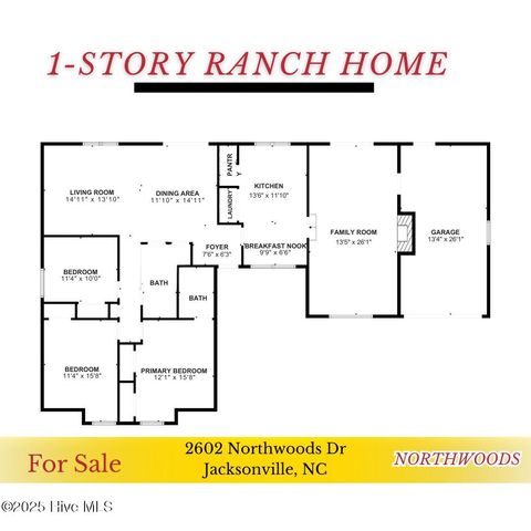 2602 Northwoods Drive, Jacksonville, NC 28540