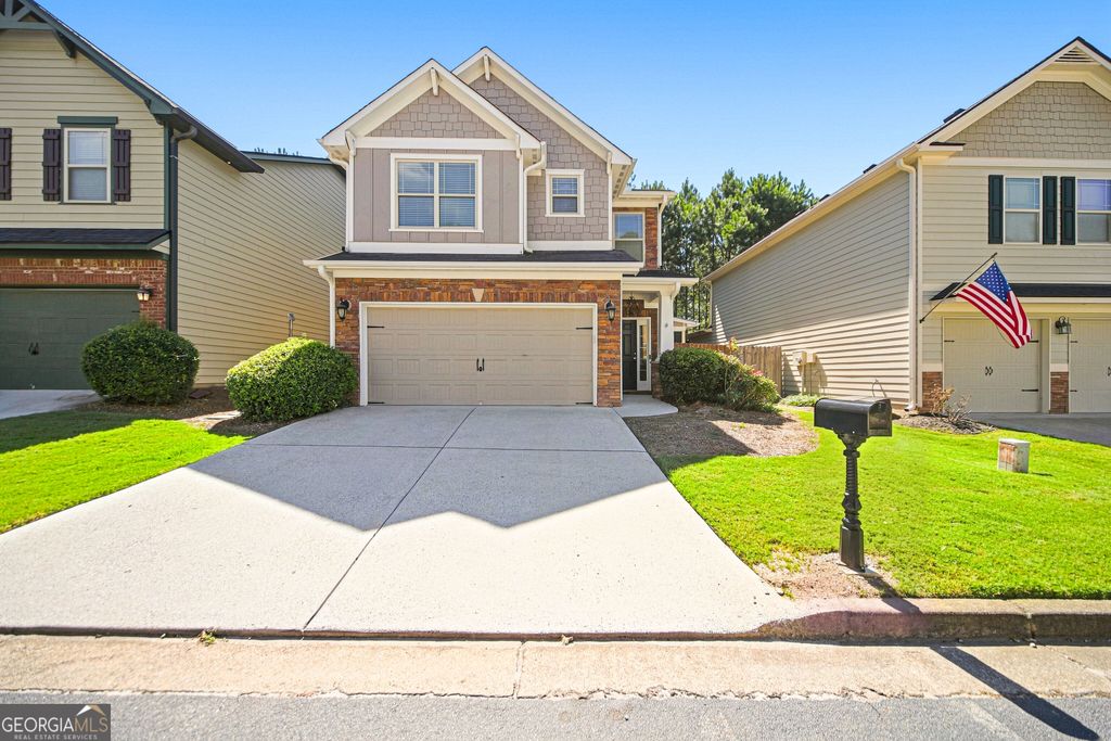 338 Alcovy Way, Woodstock, GA 30188 — exterior