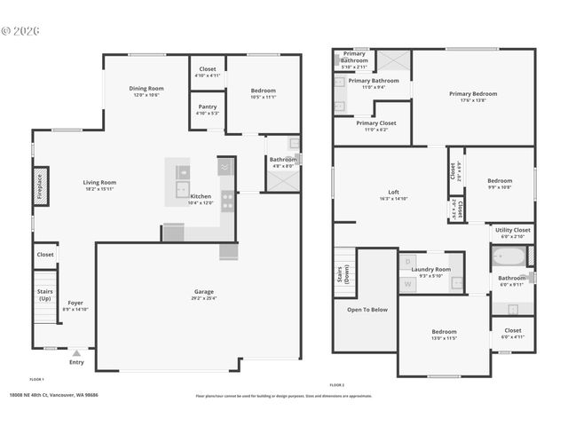 18008 Ne 48TH Ct, Vancouver, WA 98686