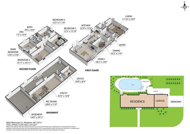 6602 Montclair Lane, Madison, WI 53711