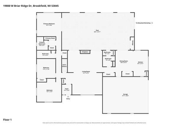 19800 W Briar Ridge DRIVE, Brookfield, WI 53045