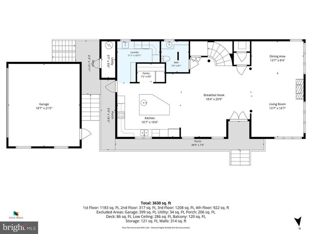 2292 LAKE DR, Pasadena, MD 21122