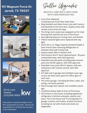 101 Magnum Force DR, Jarrell, TX 76537