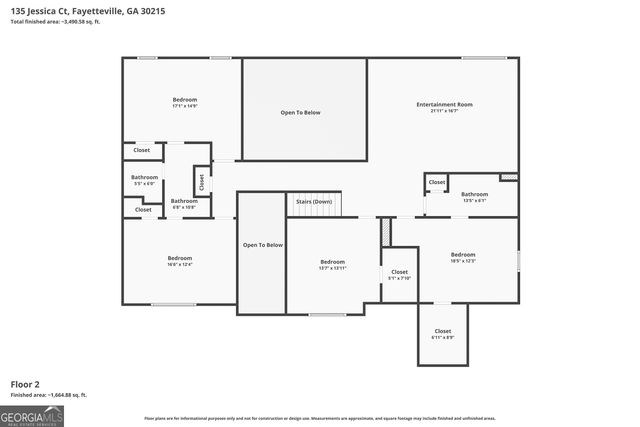 135 Jessica Court, Fayetteville, GA 30215