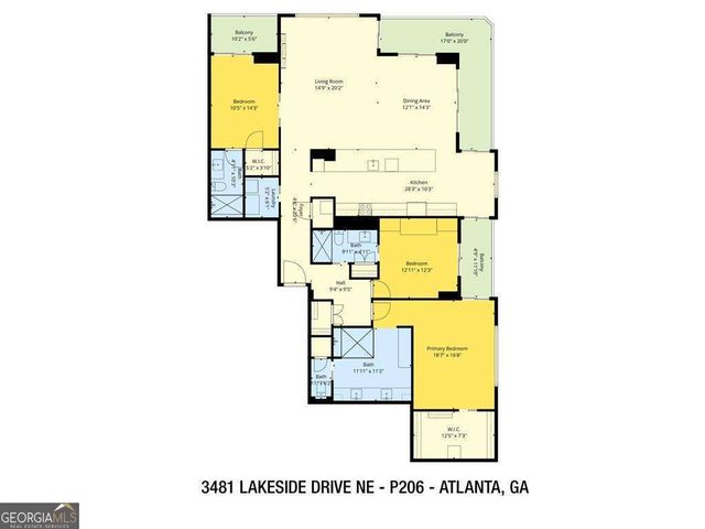 3481 Lakeside Drive NE P206, Atlanta, GA 30326