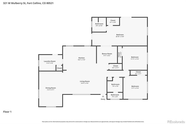 321 W Mulberry Street, Fort Collins, CO 80521