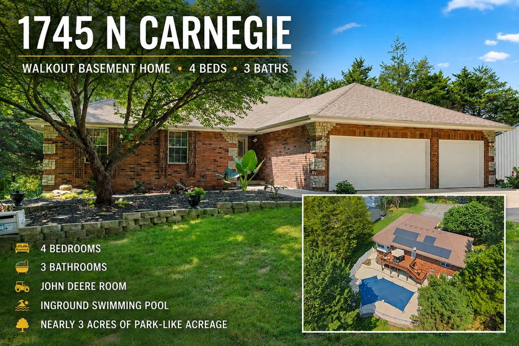 1745 N Carnegie Road, Nixa, MO 65714