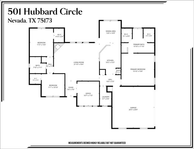 501 Hubbard Circle, Nevada, TX 75173