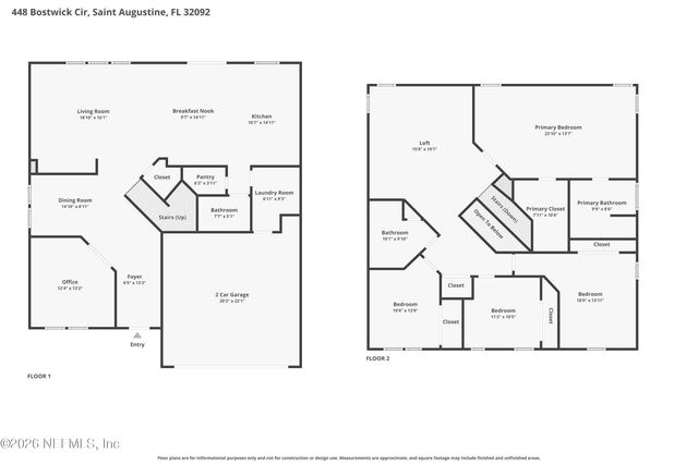 448 BOSTWICK CIRCLE Circle, St. Augustine, FL 32092