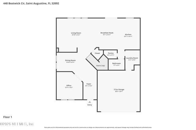 448 BOSTWICK CIRCLE Circle, St. Augustine, FL 32092