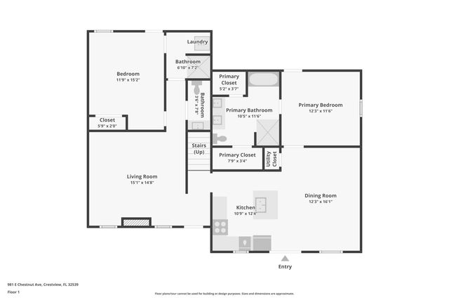 981 E Chestnut Avenue, Crestview, FL 32539