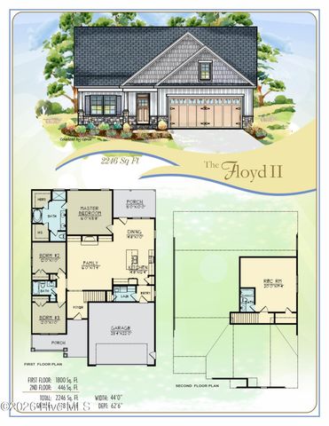 312 Creeks Edge Drive, Pikeville, NC 27863