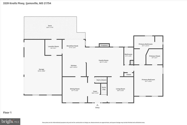 3339 KNOLLS PKWY, Ijamsville, MD 21754