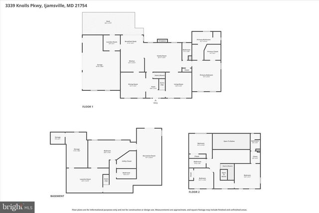 3339 KNOLLS PKWY, Ijamsville, MD 21754