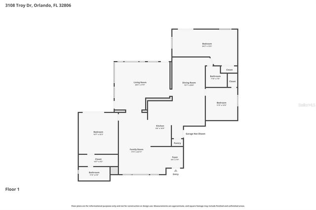 3108 TROY DRIVE, Orlando, FL 32806