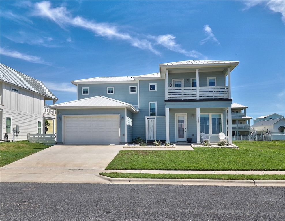 114 Backside Dr, Port Aransas, TX 78373 — exterior
