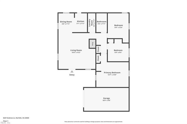 8227 Andrew LN, Norfolk, VA 23505