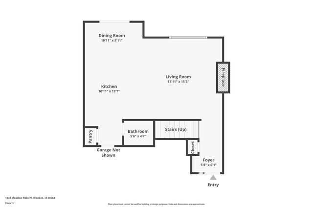 1343 Meadow Rose Place, Waukee, IA 50263