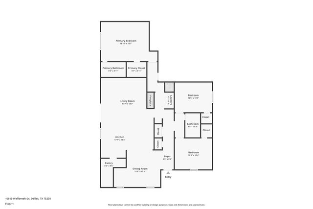 10810 Wallbrook Drive, Dallas, TX 75238