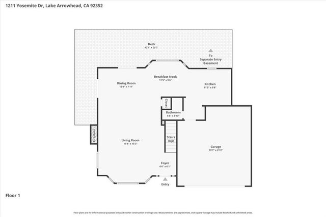 1211 Yosemite, Lake Arrowhead, CA 92352