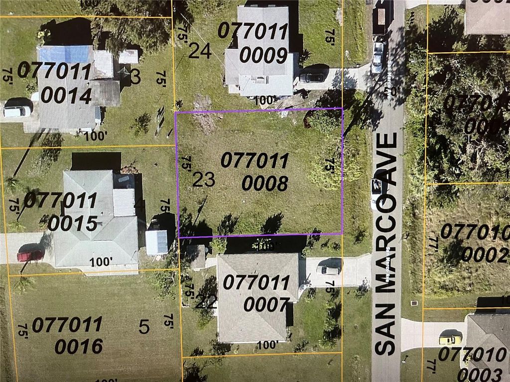 LOT 23 SAN MARCO AVENUE, North Port, FL 34287